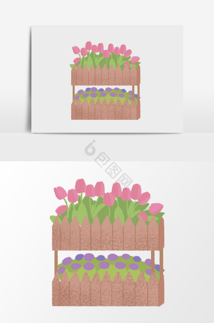 植物花架花盆图片