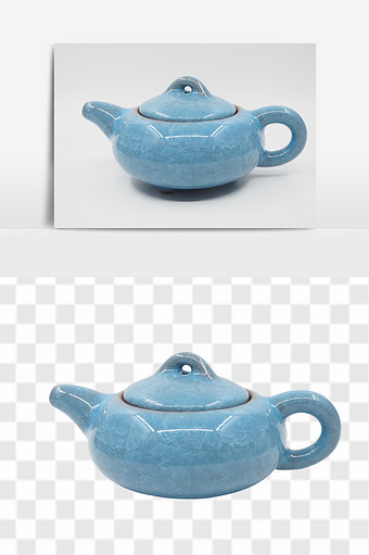 茶壶水壶茶杯水杯保温杯功夫茶具元素图片