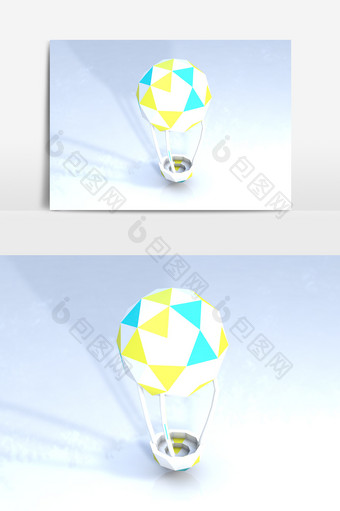 3D卡通气球设计元素图片