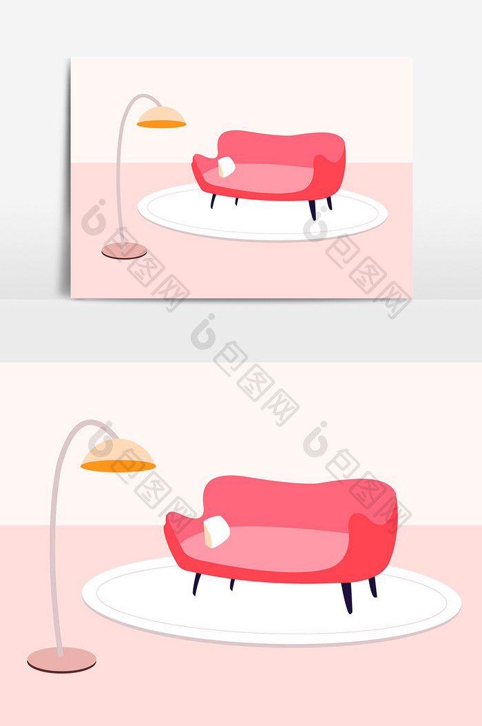 家具椅子灯设计元素