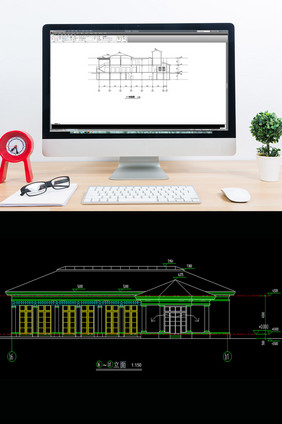 单体建筑CAD施工图