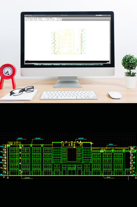 单体五层小楼建筑CAD施工图