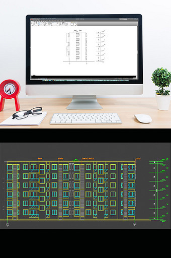 CAD小区多层的住宅建筑施工图纸图片