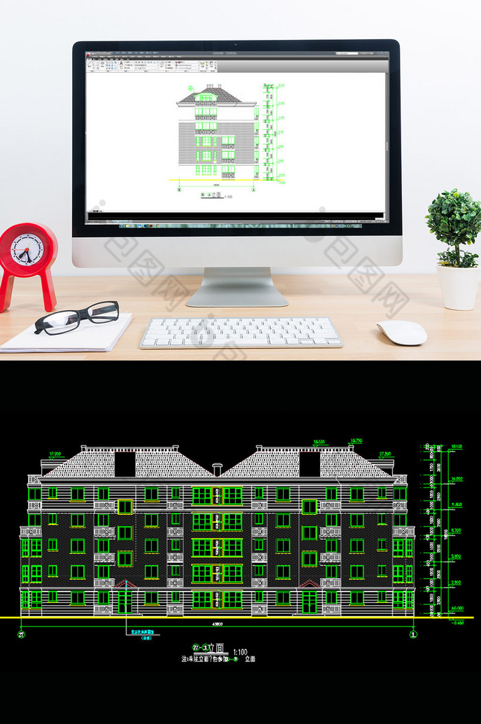 五层住宅小楼建筑施工图CAD图片图片
