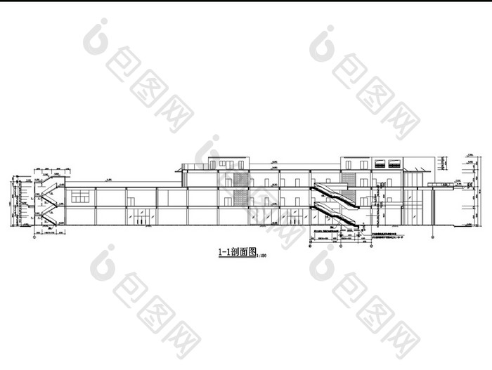 商贸城建筑设计方案及CAD施工图