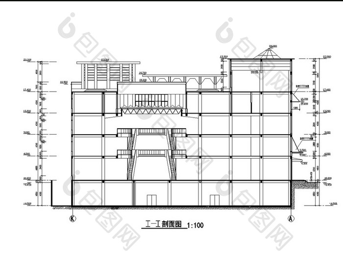 CAD大型商场全套建筑设计施工图