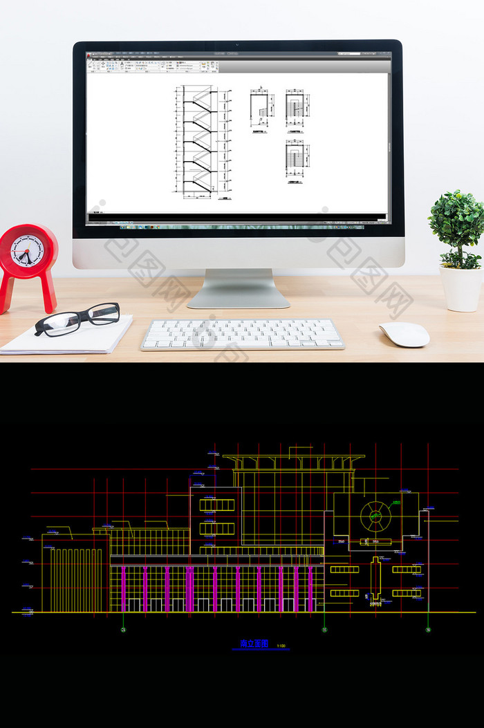 商业城的建筑设计CAD施工图