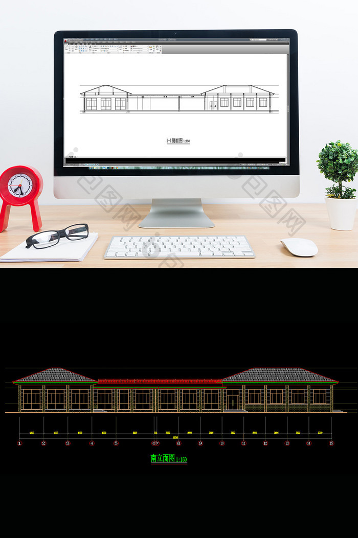 食堂CAD全套建筑设计方案图纸