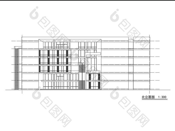 商场CAD的建筑设计方案图纸