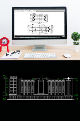 商场全套建筑设计施工图CAD建筑图纸