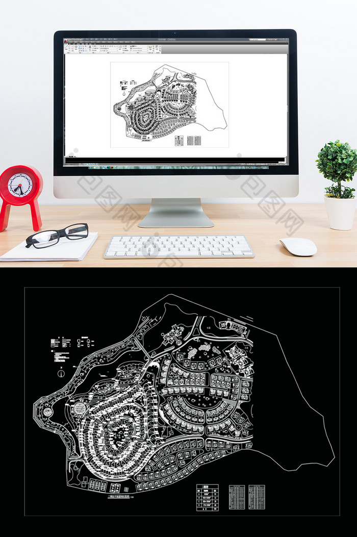 公园景区规划CAD图纸图片图片