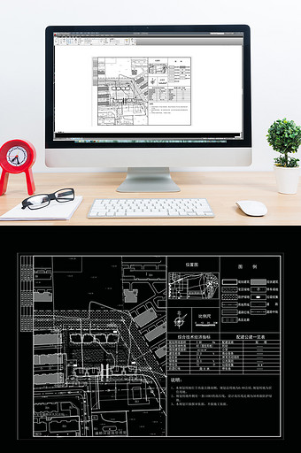 CAD小区规划空间设计图片