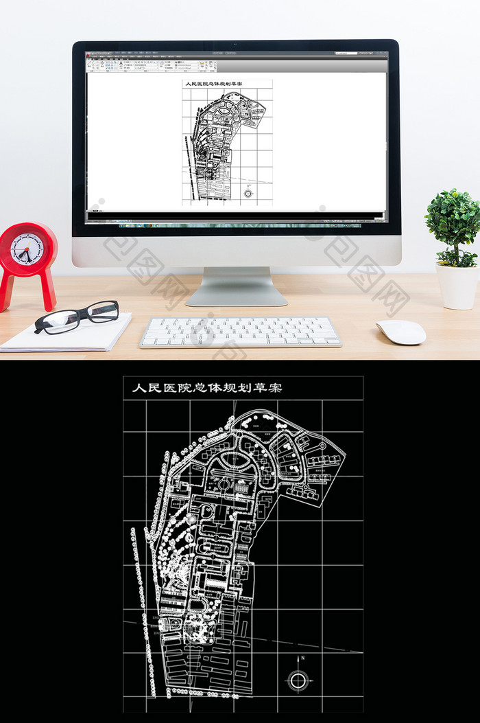 医院总体规划设计CAD图纸
