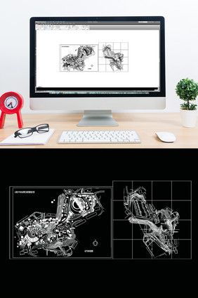 CAD区域景观设计图纸