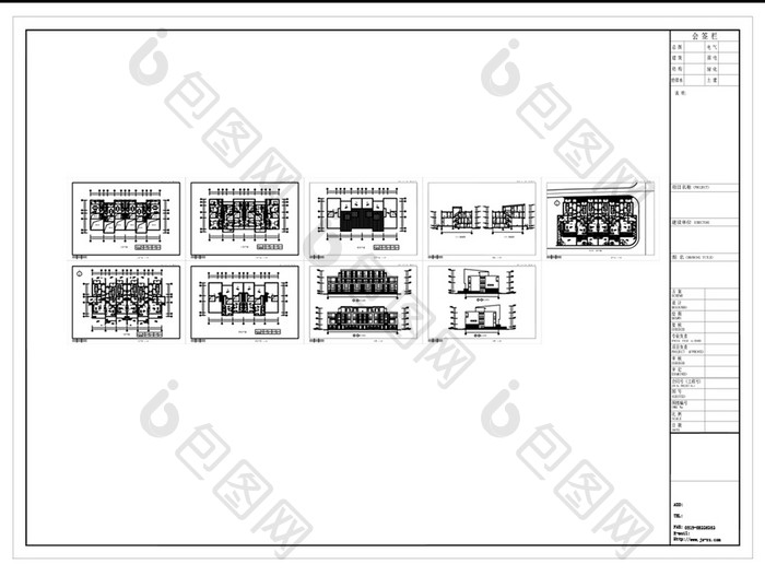 建筑规划空间设计CAD图纸