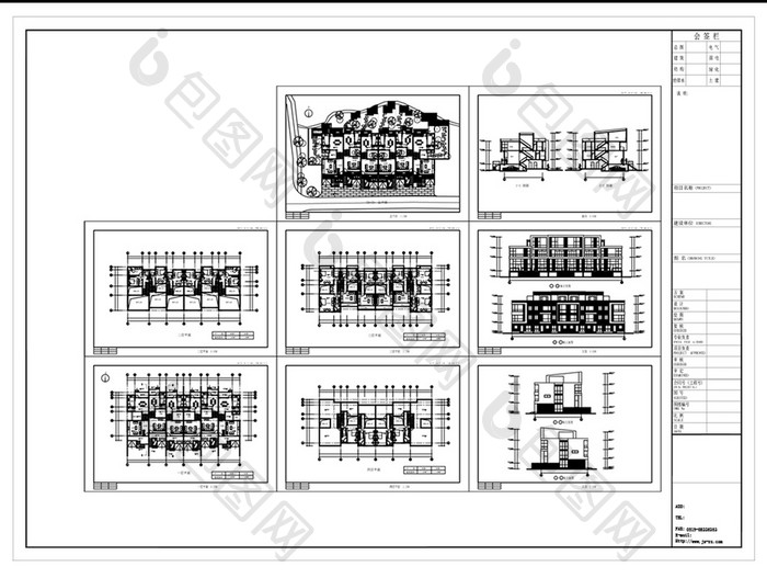 建筑空间设计CAD图纸规划