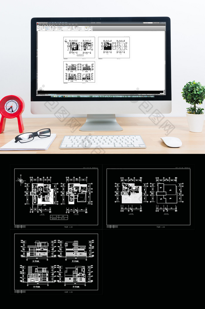 建筑平面规划设计CAD图纸
