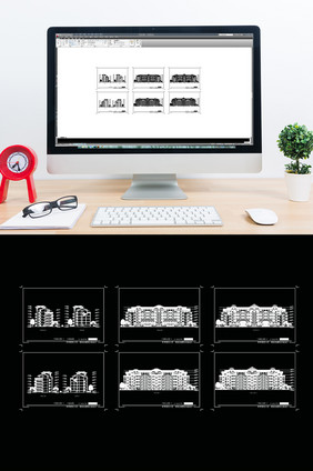 建筑外立面设计CAD图纸