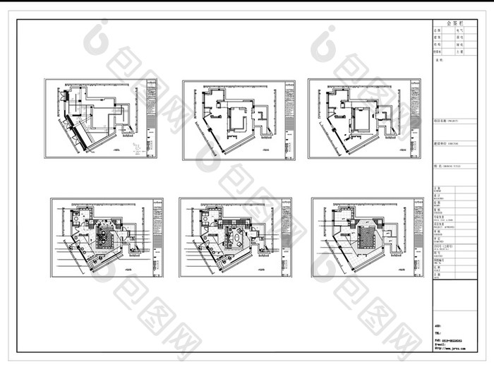 酒庄空间CAD设计图纸方案