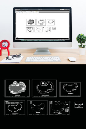 游泳池CAD施工图纸