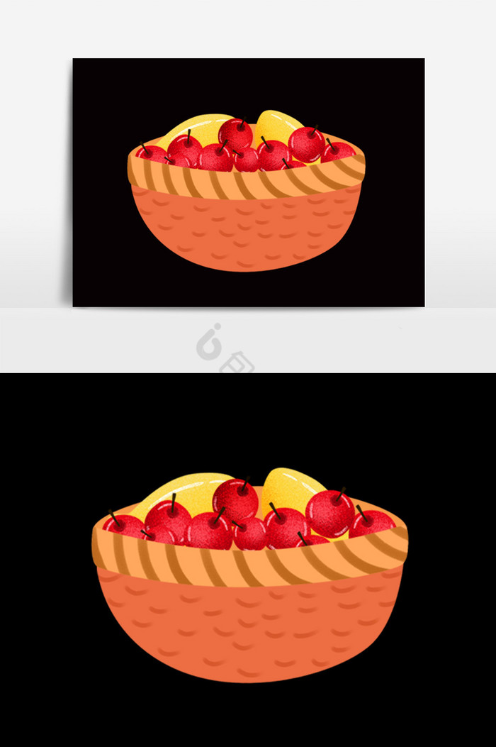 免扣果盆水果图片