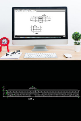 商贸城建筑设计CAD全套施工图