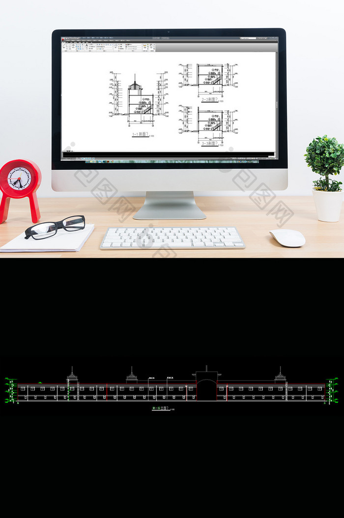 商铺CAD扩建工程建筑施工图