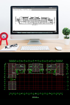 商业街CAD建筑设计全套施工图