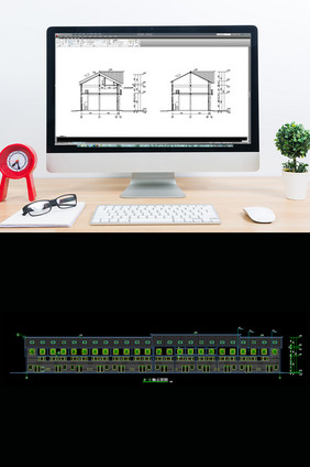 CAD商业街的建筑设计施工图