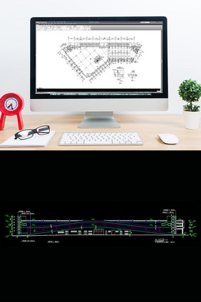 小商品市场建筑设计施工图CAD