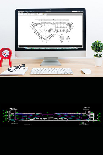 小商品市场建筑设计施工图CAD图片