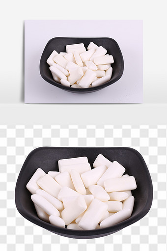 口香糖糖果休闲零食电商素材图片