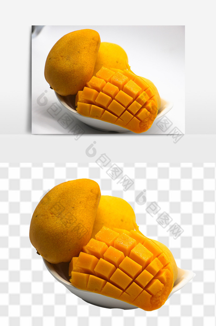 水果芒果黄色图片