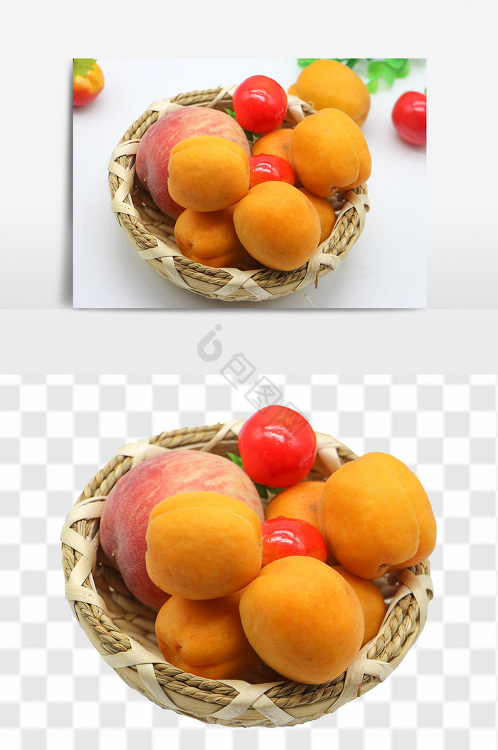 高清水果黄桃图片