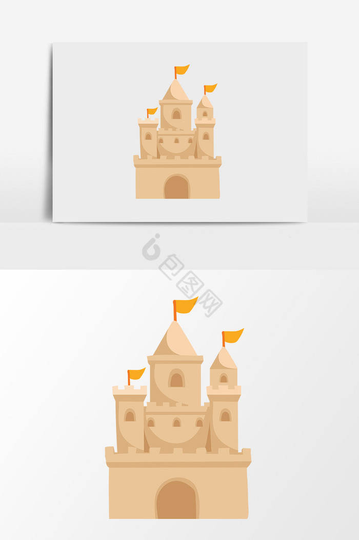 沙雕城堡图片