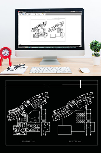 建筑室内规划CAD设计图片
