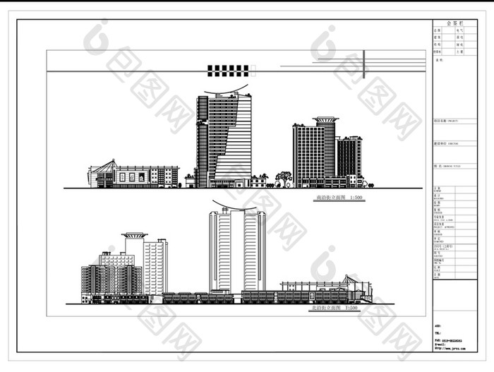 CAD建筑外立面设计