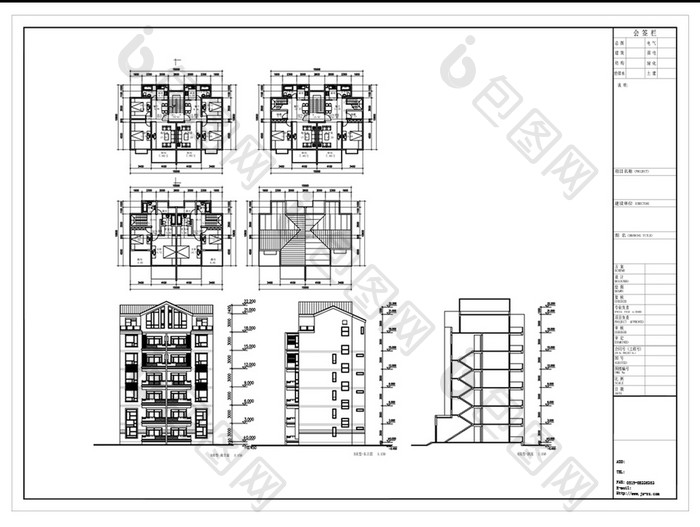 CAD建筑户型设计规划