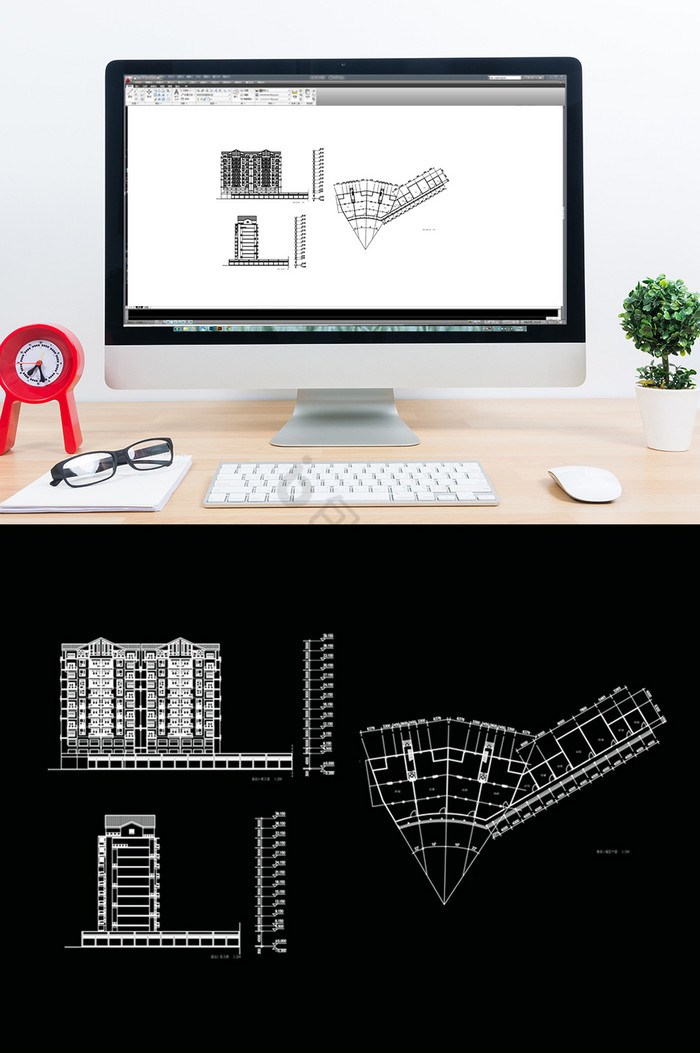 商业规划设计CAD图纸图片