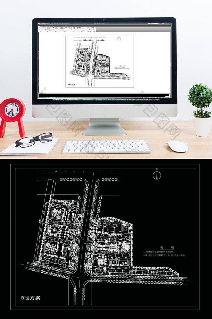 大型小区规划设计CAD图纸