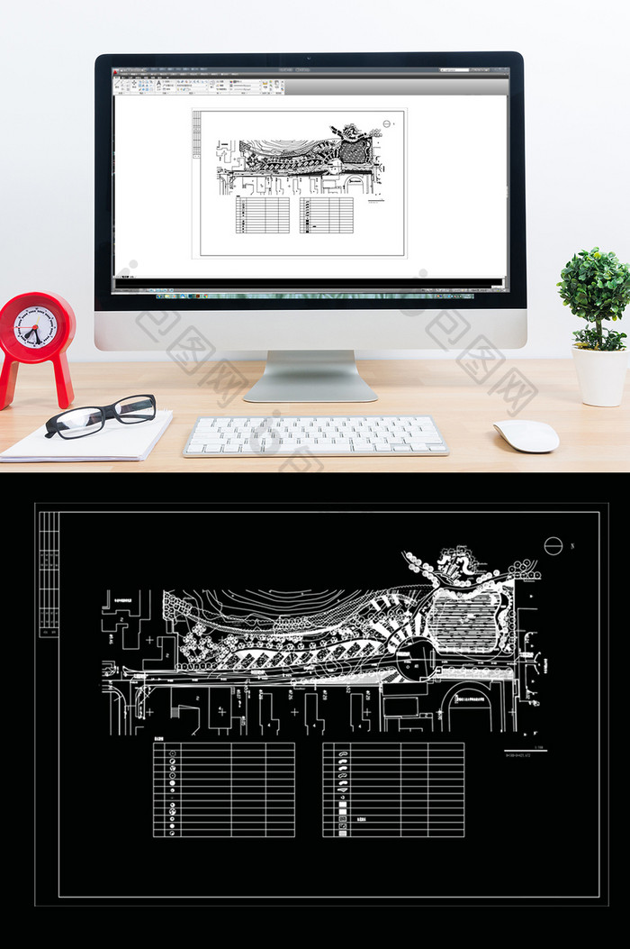 小区绿化设计CAD图纸