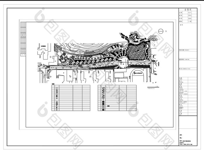 小区绿化设计CAD图纸
