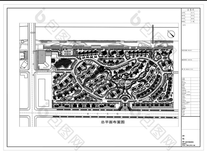 建筑景观规划设计CAD图纸