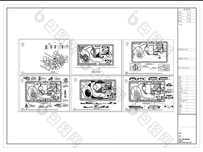 广场规划设计CAD图纸