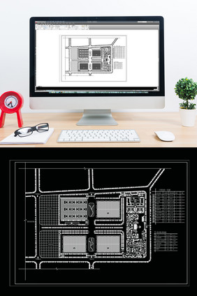 CAD广场规划设计图纸