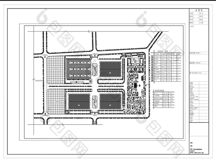 CAD广场规划设计图纸