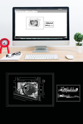 广场规划设计CAD图