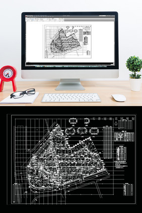 公园规划设计CAD图纸