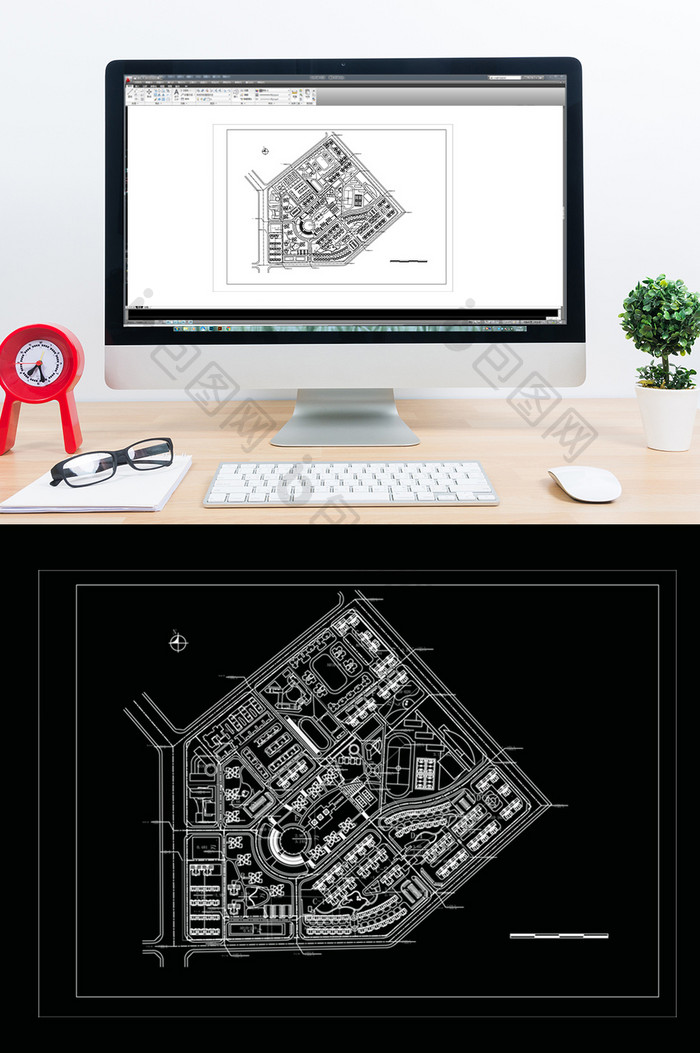住宅区规划设计CAD图纸