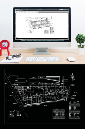 CAD小区规划图纸设计